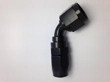 Load image into Gallery viewer, Fragola -10AN Fem x -8AN Hose 60 Degree Reducing Hose End - Blue/Red