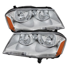 Load image into Gallery viewer, Xtune Dodge Avenger 08-14 Crystal Headlights Chrome HD-JH-DA08-AM-C