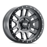 Dirty Life 9309 Canyon Pro 17x9/5x139.7 BP/0mm Offset/108.1mm Hub Satin Graphite Wheel - Beadlock