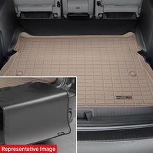 Load image into Gallery viewer, WeatherTech 15-23 Ford Edge / 19-22 Edge ST Seatback Cargo Liner HP w/Bumper Protector - Tan