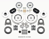 Wilwood Forged Dynalite-M Front Kit 10.75in 1950-1955 MG-TD/TF