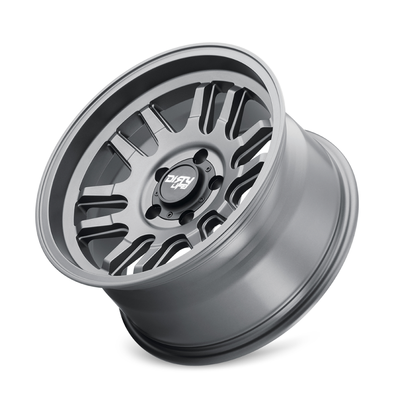 Dirty Life 9310 Canyon 17x9 / 5x139.7 BP / 0mm Offset / 108.1mm Hub Satin Graphite Wheel