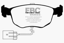 Load image into Gallery viewer, EBC 98-99 Ford Contour 2.5 SVT Redstuff Front Brake Pads