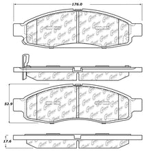 Load image into Gallery viewer, StopTech Street Touring 05 Nissan Titan Front Brake Pads