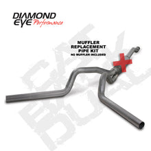 Load image into Gallery viewer, Diamond Eye KIT 4in CB MFLR RPLCMENT PIPE DUAL SS: 03-07 FORD 6.0L F250/F350