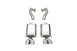Corsa 06-13 Chevy Corvette C6 Z06 7.0L / 09-13 ZR1 6.2L Polished Axle-Back Exhaust w/4.5in Twin Tips