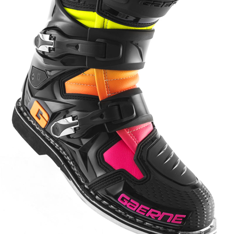 Gaerne SG12 Limited Edition Boot Black/Orange/Pink - Size 10.5