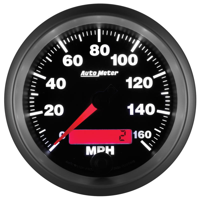 Autometer Electric Programmable 85.7mm Speedometer 160MPH