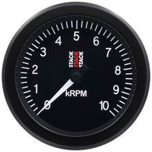 Load image into Gallery viewer, Autometer Stack Sport 88mm 0-10K RPM Tachometer - Black