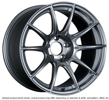 Load image into Gallery viewer, SSR GTX01 18x9.5 5x114.3 15mm Offset Dark Silver Wheel