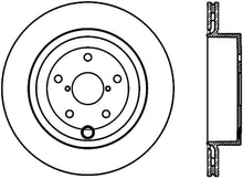 Load image into Gallery viewer, StopTech 08-16 Subaru Impreza WRX STI Left Rear Slotted Cyro Brake Rotor