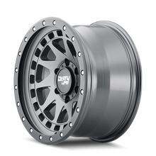 Load image into Gallery viewer, Dirty Life 9311 Enigma Pro 17x9/5x127 BP/-12mm Offset/71.5mm Hub Satin Graphite Wheel - Beadlock