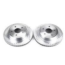 Load image into Gallery viewer, Power Stop 04-06 Dodge Ram 1500 Rear Evolution Drilled &amp; Slotted Rotors - Pair