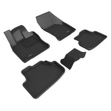 3D MAXpider 21-23 Volkswagen Golf Gti/Golf R Kagu Floor Mat- Black R1 R2