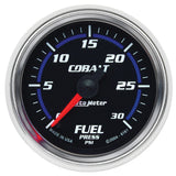 Autometer Cobalt 52mm 0-30 PSI Full Sweep Electronic Fuel Pressure Gauge