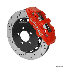 Load image into Gallery viewer, Wilwood AERO6 Front Big Brake Kit 14.00in Red 03-11 Crown Victoria