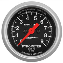 Load image into Gallery viewer, Autometer Sport-Comp 52.4mm 0-900 Deg C Electronic Pyrometer Gauge