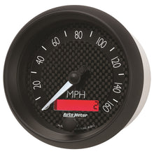 Load image into Gallery viewer, Autometer GT Series 3-3/8in In Dash 0-160 MPH Electronic Programmable Speedometer