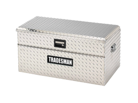 Tradesman Aluminum Flush Mount Truck Tool Box Full/Wide (48in.) - Brite