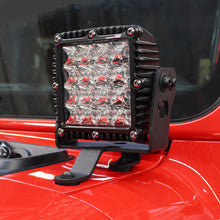 Load image into Gallery viewer, Go Rhino 18-20 Jeep Wrangler JL/JLU/Gladiator JT Light Mount - 6in Q4 Series