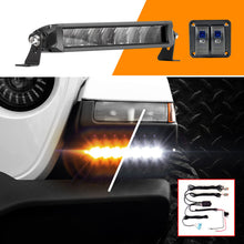 Load image into Gallery viewer, XK Glow Razor Light Bar Fog + Strobe Kit 6in