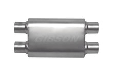 Load image into Gallery viewer, Gibson CFT Superflow Dual/Dual Oval Muffler - 4x9x13in/3in Inlet/2.5in Outlet - Stainless