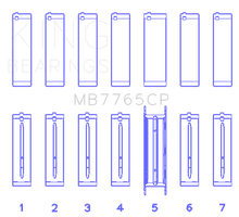 Load image into Gallery viewer, King Engine Bearings GMC 4.2 Vortec L6 Main Bearing Set