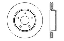 Load image into Gallery viewer, StopTech 07-13 Jeep Wrangler Slotted &amp; Drilled Right Front Rotor