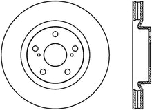 Load image into Gallery viewer, StopTech Power Slot 07-13 Lexus ES250/300/330/350 / 11-13 Scion tC Slotted Left Fr CRYO-STOP Rotor