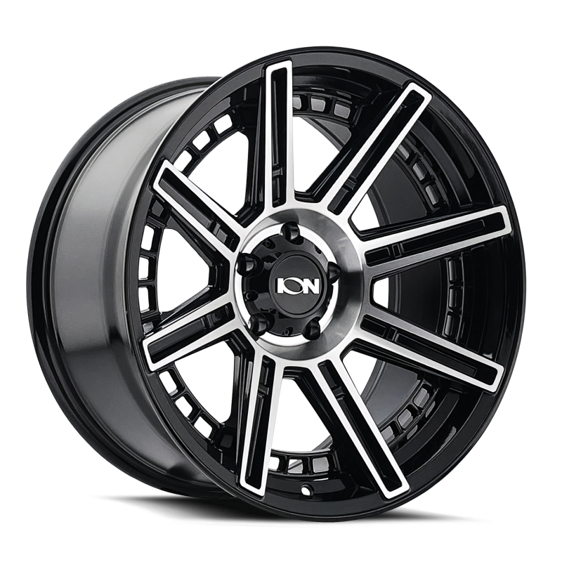 ION Type 149 20x9 / 8x165.1 BP / -12mm Offset / 125.2mm Hub Black/Machined Wheel