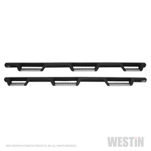 Load image into Gallery viewer, Westin/HDX 99-16 Ford F-250/350 Crew Cab (6.75ft Bed) Stainless Drop Nerf Step Bars - Textured Black