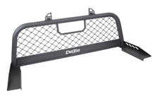 Load image into Gallery viewer, Deezee 99-16 Ford SuperDuty Cargo Management Cab Rack - Txt Blk Mesh