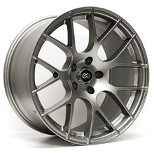 Load image into Gallery viewer, Enkei Raijin 18x8.5 38mm Offset 5x120 Bolt Pattern 72.6 Bore Dia Titanium Gray Wheel *MOQ 40*