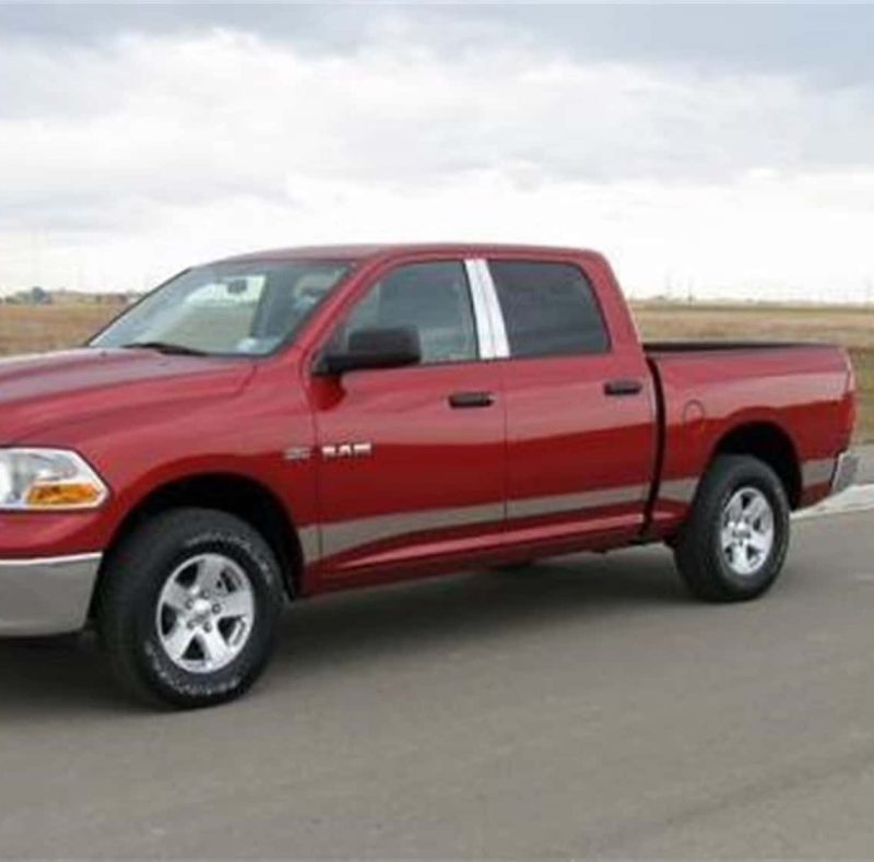 Putco 10-19 Ram 2500/3500 Crew Cab 8ft - 5.5in Wide - 12pc (w/o Factory Flares) SS Rocker Panels