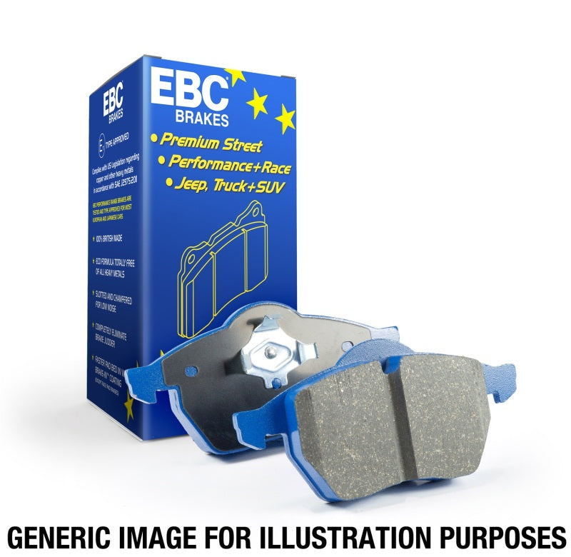 EBC 03-04 Infiniti G35 3.5 (Manual) (Brembo) Bluestuff Rear Brake Pads