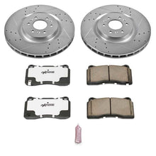 Load image into Gallery viewer, Power Stop 04-07 Cadillac CTS Front Z26 Street Warrior Brake Kit