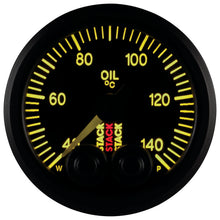 Load image into Gallery viewer, Autometer Stack 52mm 40-140 Deg C 1/8in NPTF Male Pro-Control Oil Temp Gauge - Black