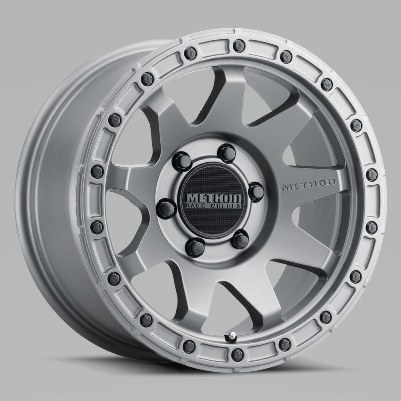 Method MR317 20x9 0mm Offset 6x5.5 106.25mm CB Matte Titanium Wheel