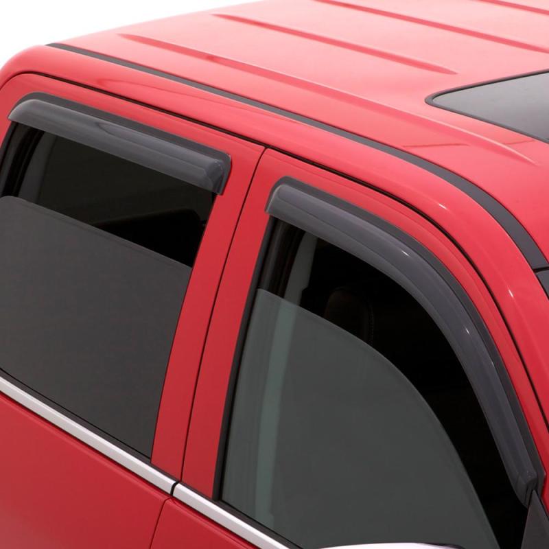 AVS 13-18 Ford Escape Ventvisor Outside Mount Window Deflectors 4pc - Smoke