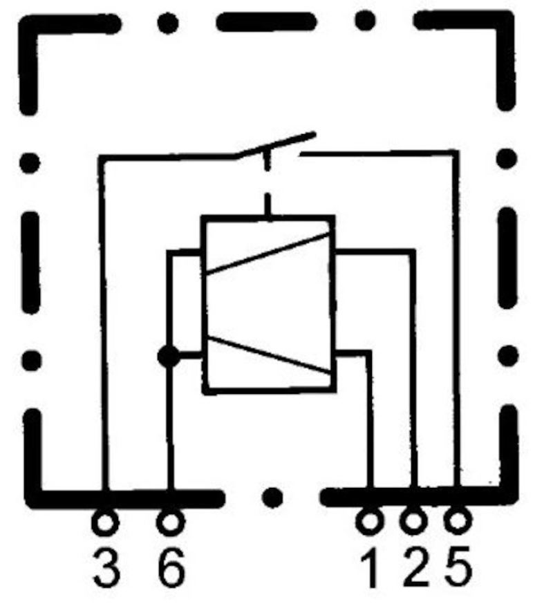 Hella Relay Micro 12V 30A Latching/Bistable