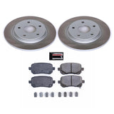 Power Stop 09-12 Volkswagen Routan Rear Semi-Coated Rotor Kit