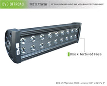 Load image into Gallery viewer, DV8 Offroad BRS Pro Series 12in Light Bar 72W Flood/Spot 3W LED - Black