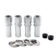 Load image into Gallery viewer, McGard Hex Lug Nut (Drag Racing X-Long Shank) 1/2-20 / 13/16 Hex / 2.475in. Length (4-Pack) - Chrome