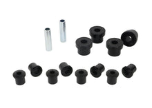 Load image into Gallery viewer, Whiteline 1976-1983 Jeep CJ5 Spring - Eye Front/Rear And Shackle Bushing