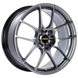 BBS RF 18x8 5x100 ET45 Diamond Black Wheel -70mm PFS/Clip Required