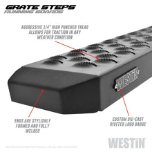 Load image into Gallery viewer, Westin Grate Steps Running Boards 54 in - Textured Black