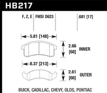 Load image into Gallery viewer, Hawk HPS Street Brake Pads