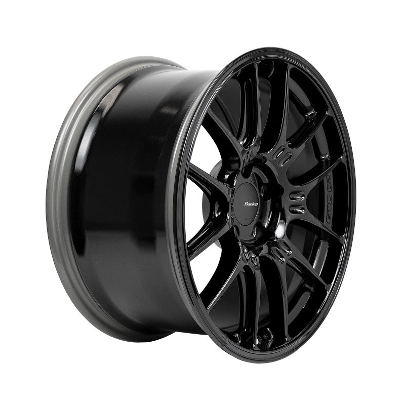 Enkei GTC02 18x9.5 5x114.3 40mm Offset 75mm Bore Gloss Black Wheel