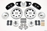 Wilwood Dynapro 6 Front Hub Kit 12.19in Drilled 62-72 CDP B & E Body-Drum