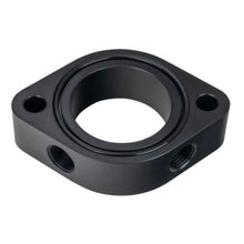 Load image into Gallery viewer, Moroso SBC/BBC Intake Brodix HV Series Thermostat Spacer - Black Anodized
